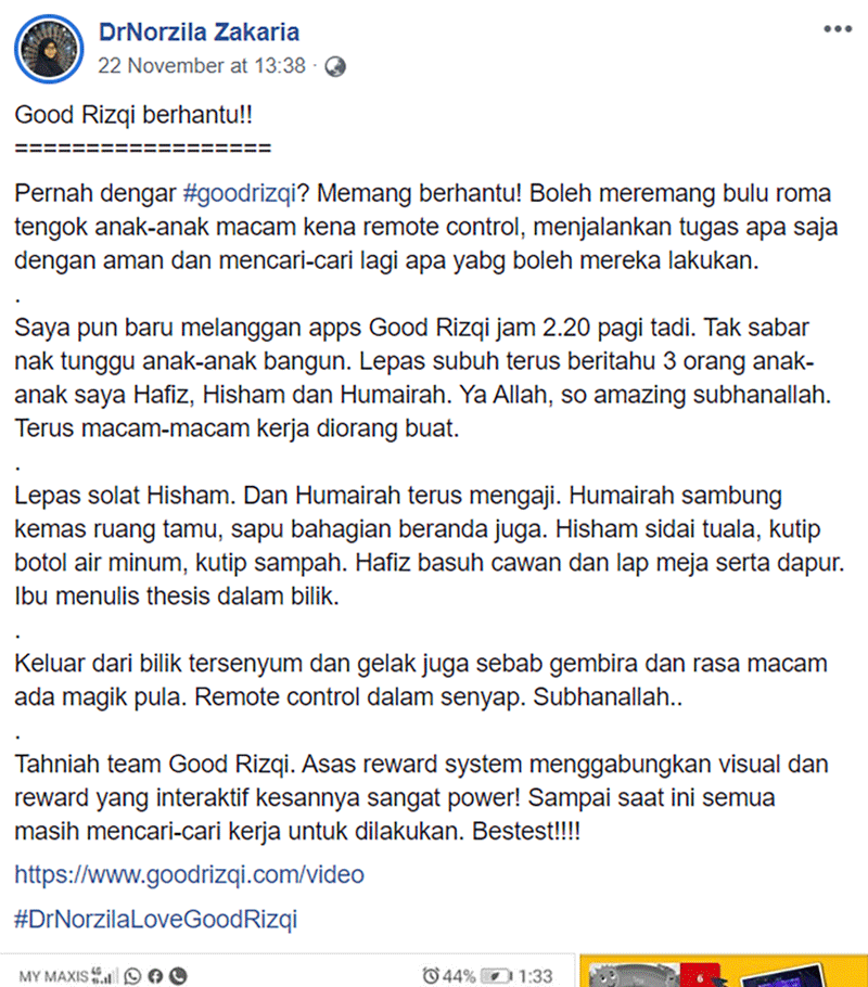 Good Rizqi Home Parenting Program